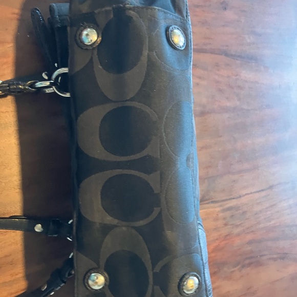 COACH Black Designer purse - Picture 7 of 13
